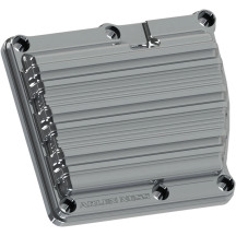 10-Gauge Top Transmission Cover — 6-hole mounting, Chrome