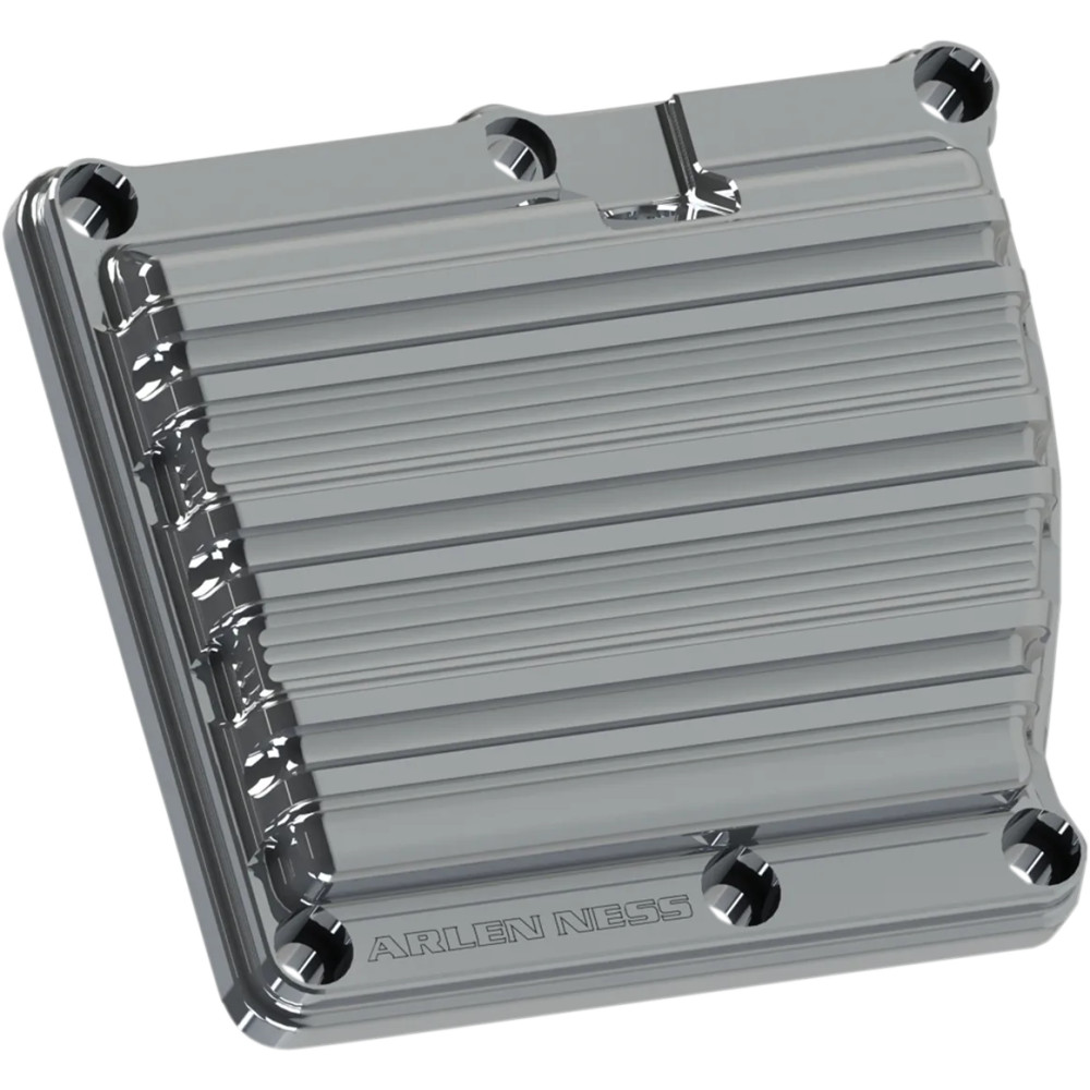 10-Gauge Top Transmission Cover — 6-hole mounting, Chrome