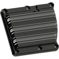 10-Gauge Top Transmission Cover — 10 Gauge, 6-hole mount, Black