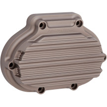 10-Gauge Transmission Side Cover — 6-speed transmission, 6-hole mount, titanium anodized