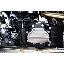 10-Gauge Transmission Side Cover — 6-hole mount, Titanium Anodized