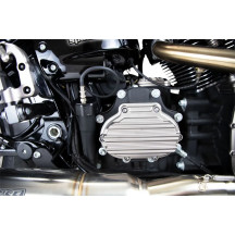 10-Gauge Transmission Side Cover — 6-hole mount, Titanium Anodized