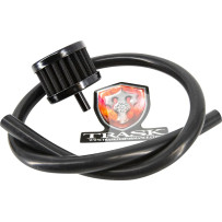 CheckM8™ Vented Transmission Top Cover — M8 fitment, Black