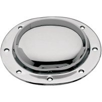 Smooth-Style Derby Cover — Chrome, 8-hole
