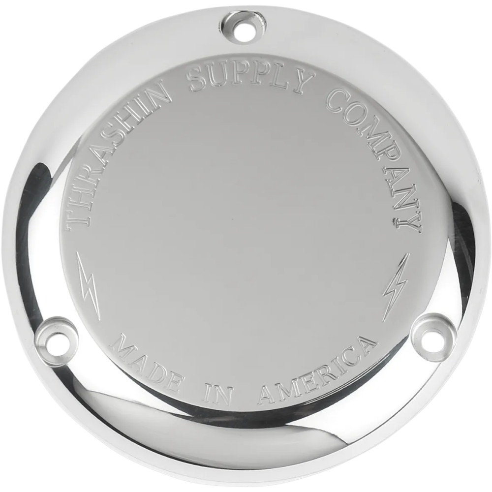 Classic Derby Cover — 3-hole, Chrome