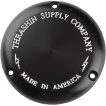 Cubierta Derby clásica — 3 orificios, negra