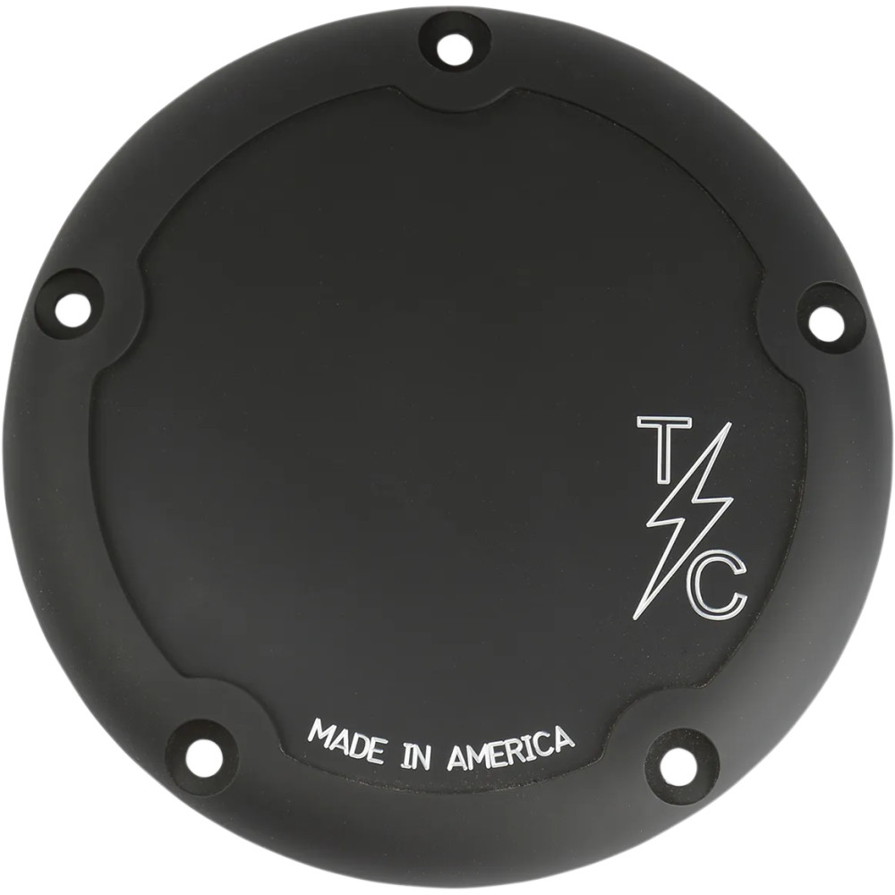 Tapa de Derby Clásica — 5 agujeros, negro