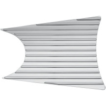 Finned Primary Accent — Chrome