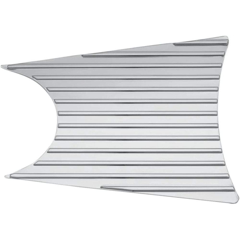 Finned Primary Accent — Chrome