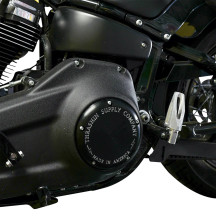 Classic Derby Cover — 5-hole mounting, black