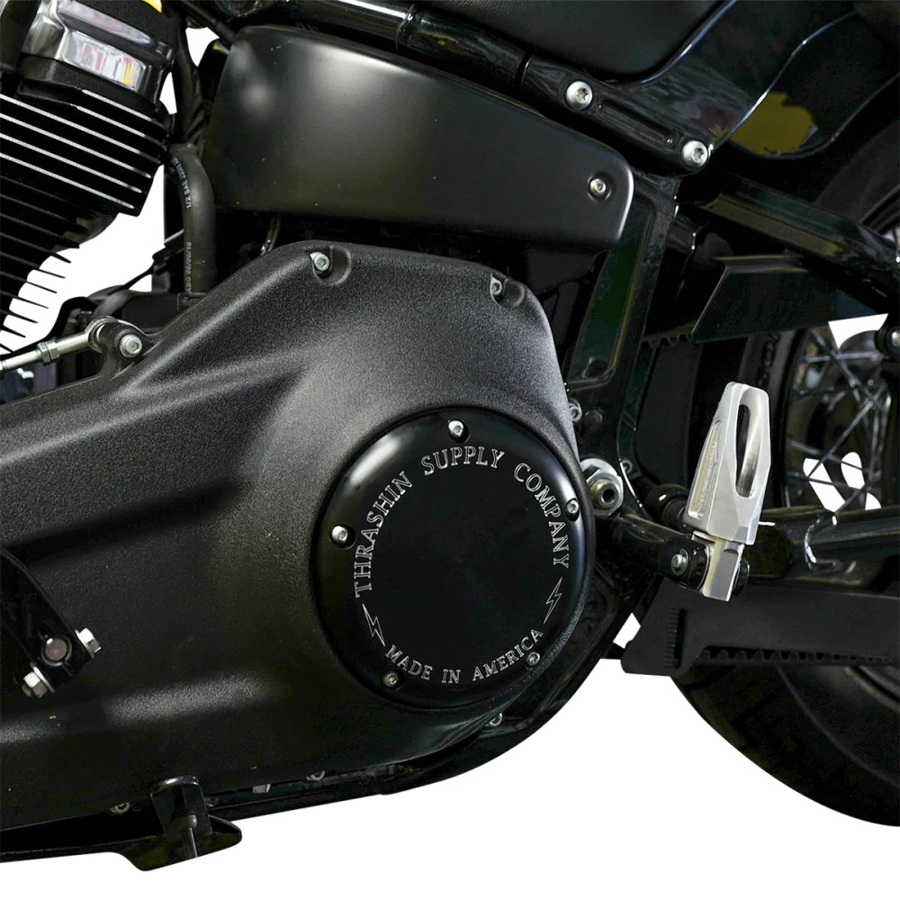 Classic Derby Cover — 5-hole mounting, black