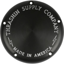 Classic Derby Cover — 5-hole mounting, black