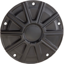 10-Gauge Derby Cover — 5-hole, Black Anodized