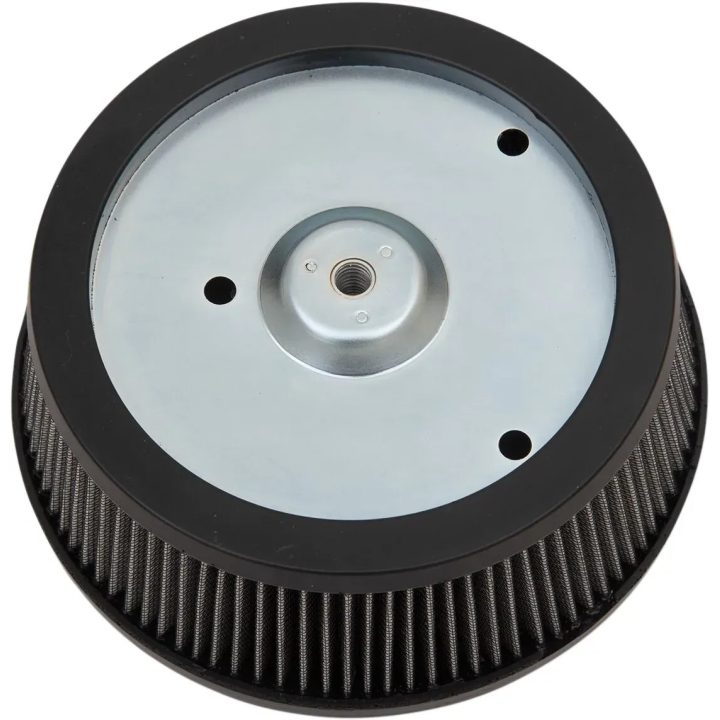 Filtro de aire de reemplazo — Negro, Plateado