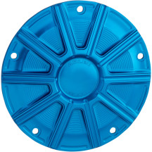 10-Gauge Derby Cover — 5-hole, azul anodizado