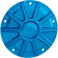 10-Gauge Derby Cover — 5-hole, azul anodizado