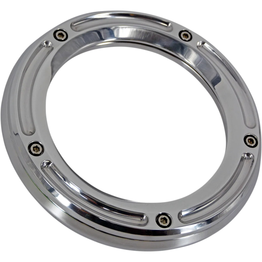 Assault Derby Cover — Chrome, 6061 T-6 Billet Aluminum