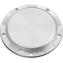 County Line Derby Cover — Fits models with standard stock cover, Raw, Silver