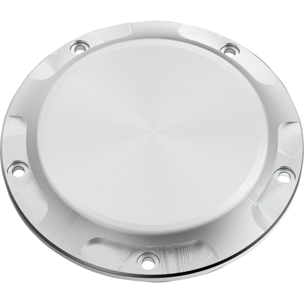 County Line Derby Cover — Fits models with standard stock cover, Raw, Silver