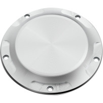 County Line Derby Cover — Fits models with standard stock cover, Raw, Silver