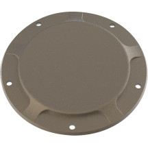 County Line Derby Cover — Bronze, for models equipped with narrow-profile primary cover