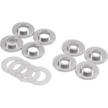 Breather Bolt Washer Kit — Aluminum, Nylon, Chrome