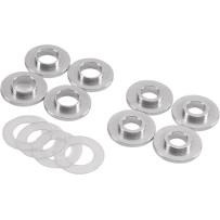 Breather Bolt Washer Kit — Aluminum, Nylon, Chrome
