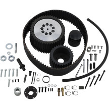 Monster Top Fuel Belt Drive Kit with Clutch — Kit, Aluminum, Steel