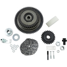 Primary Chain Drive Kit with Ball-Bearing Lock-Up Clutch — 25-tooth sprocket