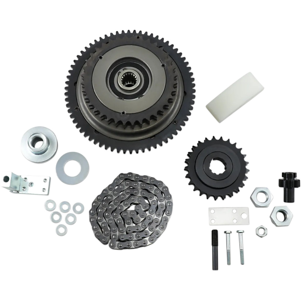 Primary Chain Drive Kit with Ball-Bearing Lock-Up Clutch — 25-tooth sprocket
