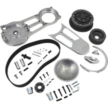2" Open Belt Drive Kit — 2 in (50.8 mm), Polished