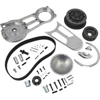 2" Open Belt Drive Kit — 2 in (50.8 mm), Polished
