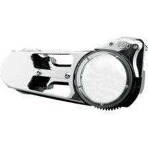 2" Open Belt Drive Kit — 2", 142-tooth, chrome polished