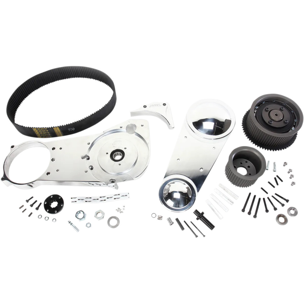 3" Electric Start 8 mm Belt Drive with Lock-Up Clutch — 3" (76.2 mm), 8 mm belt