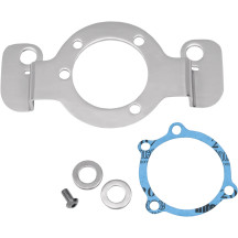 Air Cleaner Support Bracket Kit — Chrome, Blue