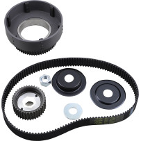 Belt Drive Kit — 61T basket, 39T front pulley, 8 mm × 1-1/2" 132T belt, '55–'64 splined shaft