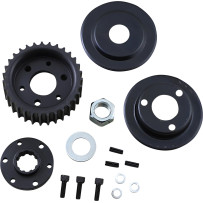 Replacement 1-1/2" Front Pulley for BDL Belt Drive Kit — 38.1 mm (1-1/2"), 31T, anodized