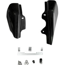 Frame Mounted Heat Deflectors — Black