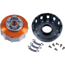 Scorpion Clutch Assembly With Lock-Up — Billet aluminum, Mechanical kit