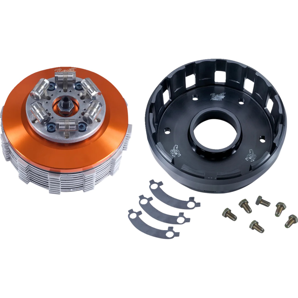 Scorpion Clutch Assembly With Lock-Up — Billet aluminum, Mechanical kit