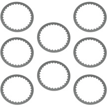 High-Performance Clutch Drive Plate Kit — Steel, Set of 8