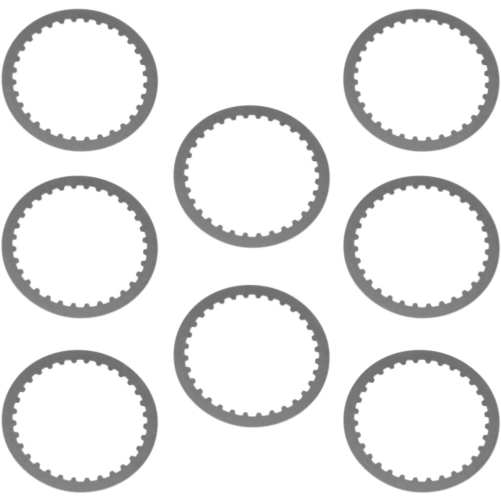 High-Performance Clutch Drive Plate Kit — Steel, Set of 8