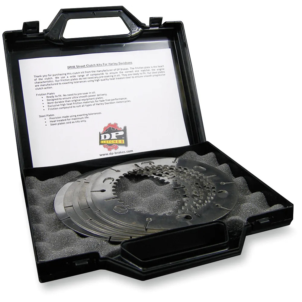 High-Performance Clutch Drive Plate Kit — Steel