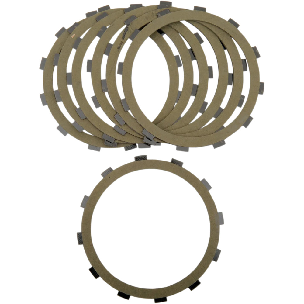 Clutch Friction Plate Set — Kevlar, Set of 7