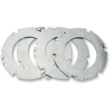 Steel Plate Set with Anti-Rattler — Clutch, Set of 4