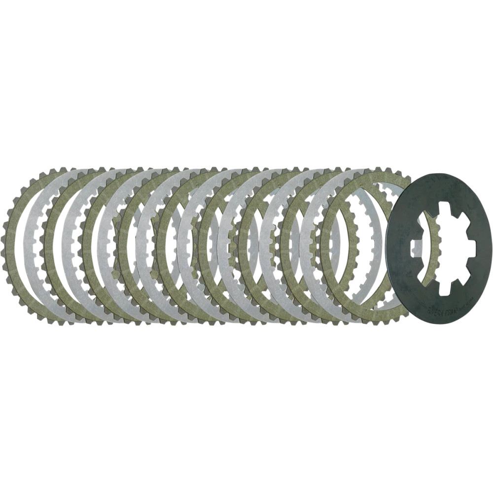 High-Performance Clutch Kit with Extra Plate — Set of 8, Kevlar/Steel