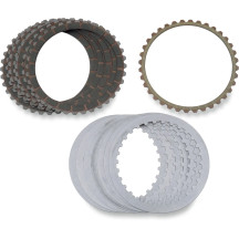 Carbon Fiber Clutch Plate Kit — Carbon fiber friction, steel drive