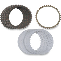 Carbon Fiber Clutch Plate Kit — Carbon fiber friction, steel drive