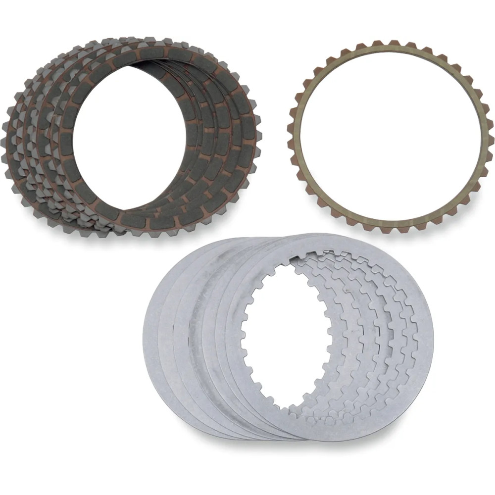 Carbon Fiber Clutch Plate Kit — Carbon fiber friction, steel drive