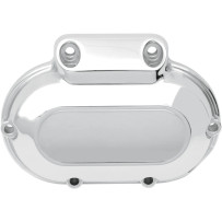 Transmission Side Cover — 6-hole mounting, Chrome, I30-0212